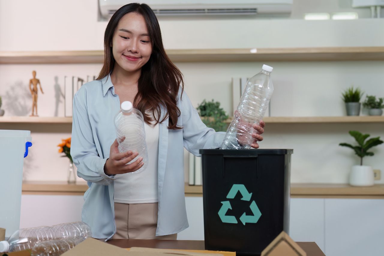 Reciclar faz bem para o planeta e para a sua saúde mental